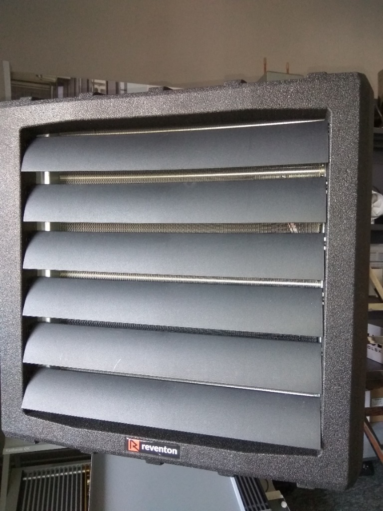 Produktbild von Reventon HC15 Lufterhitzer – 23 KW Hallenheizung, 230V, 3 Stufen, Inkl. Halterung & Thermostat