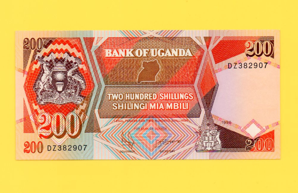 Uganda 200 Shilings P32 UNC Świerklany Kup teraz na Allegro Lokalnie