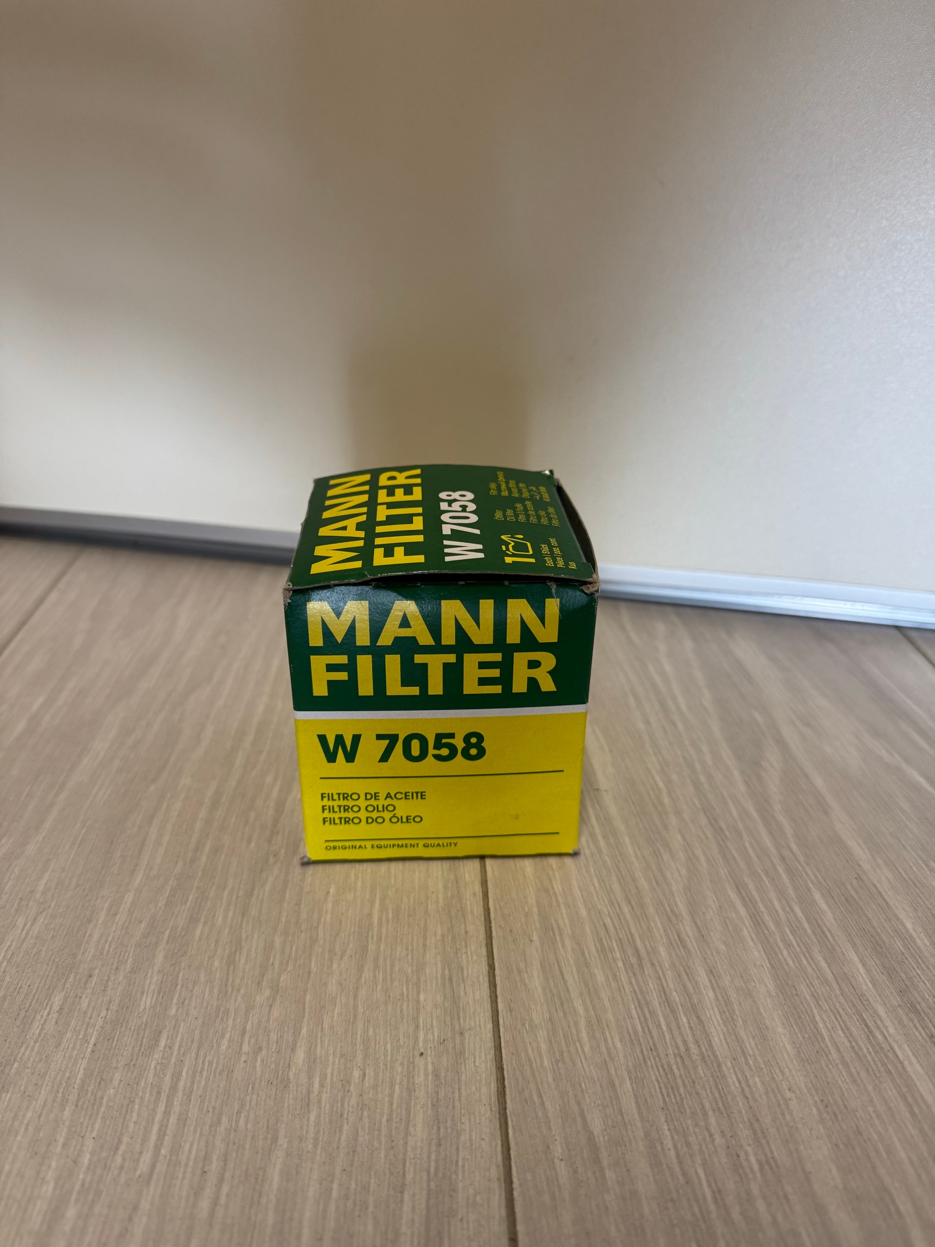ФІЛЬТР МАСТИЛА MANN W7058 