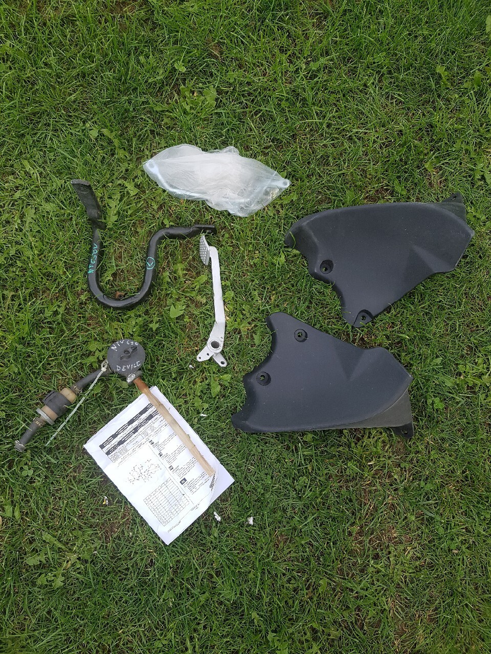 Plug dolny owiewka szyba honda deaville nt 650 Rekowo Ogłoszenie na