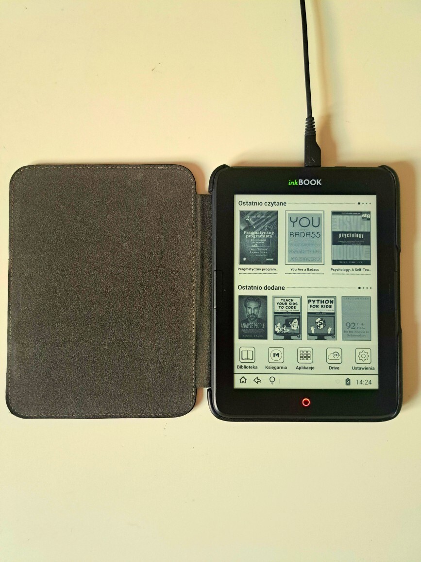 czytnik ebook INKBOOK OBSIDIAN + 20 książek + etui Kobylanka Kup