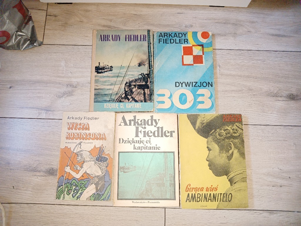 Arkady fiedler zestaw książek ... | Śrem | Kup teraz na Allegro Lokalnie