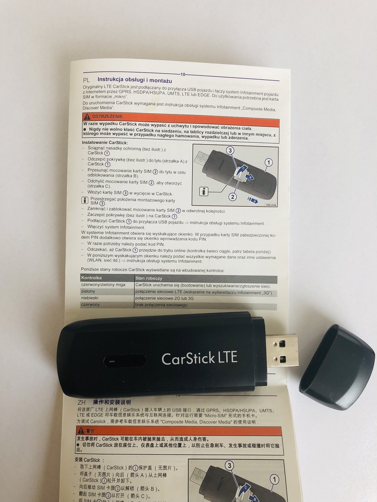CarStick LTE MODEM INTERNETOWY VolksWagen / Skoda. | Kraków | Kup teraz ...
