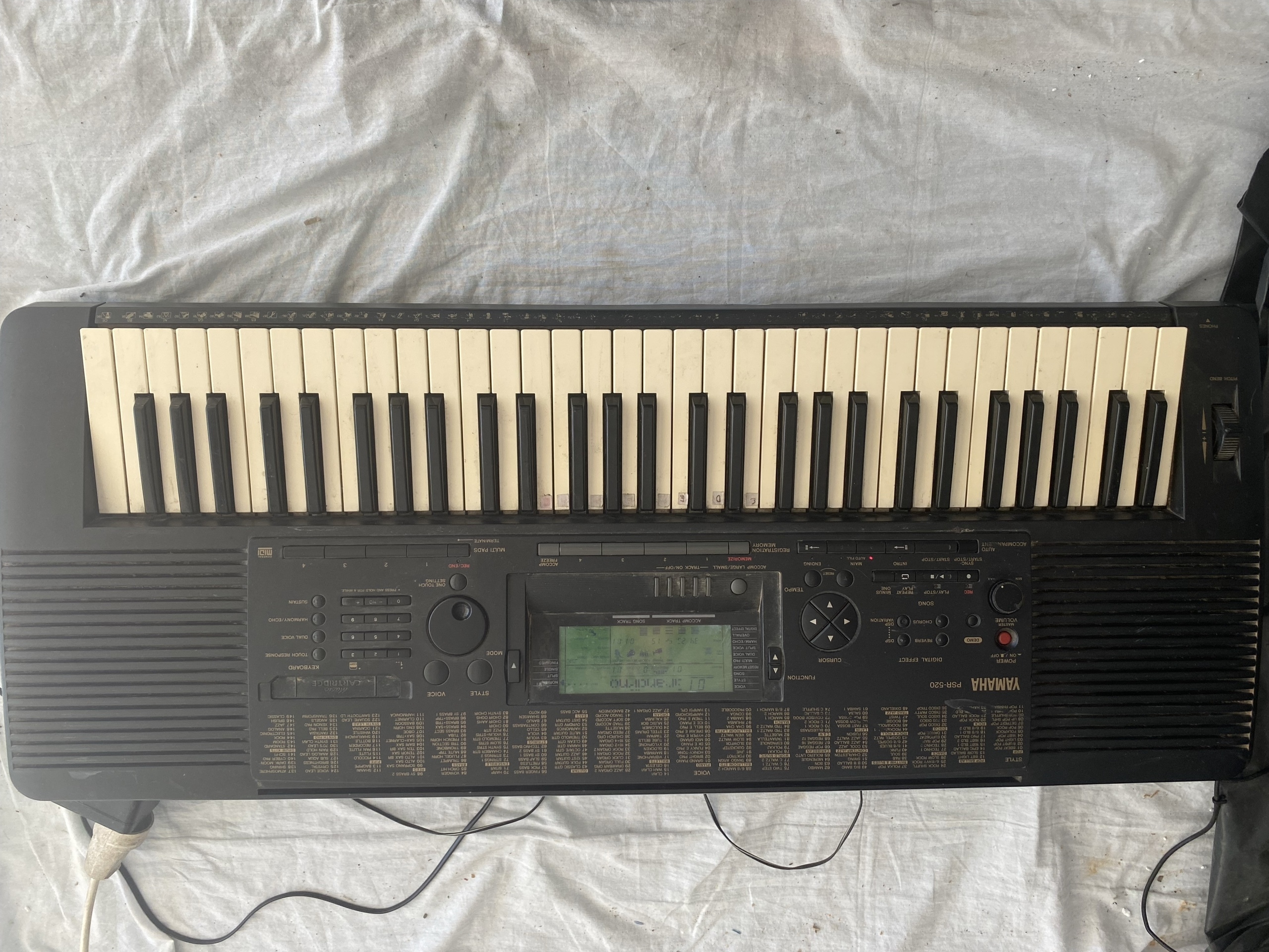 Keyboard Yamaha Psr-520 - Niska cena na Allegro