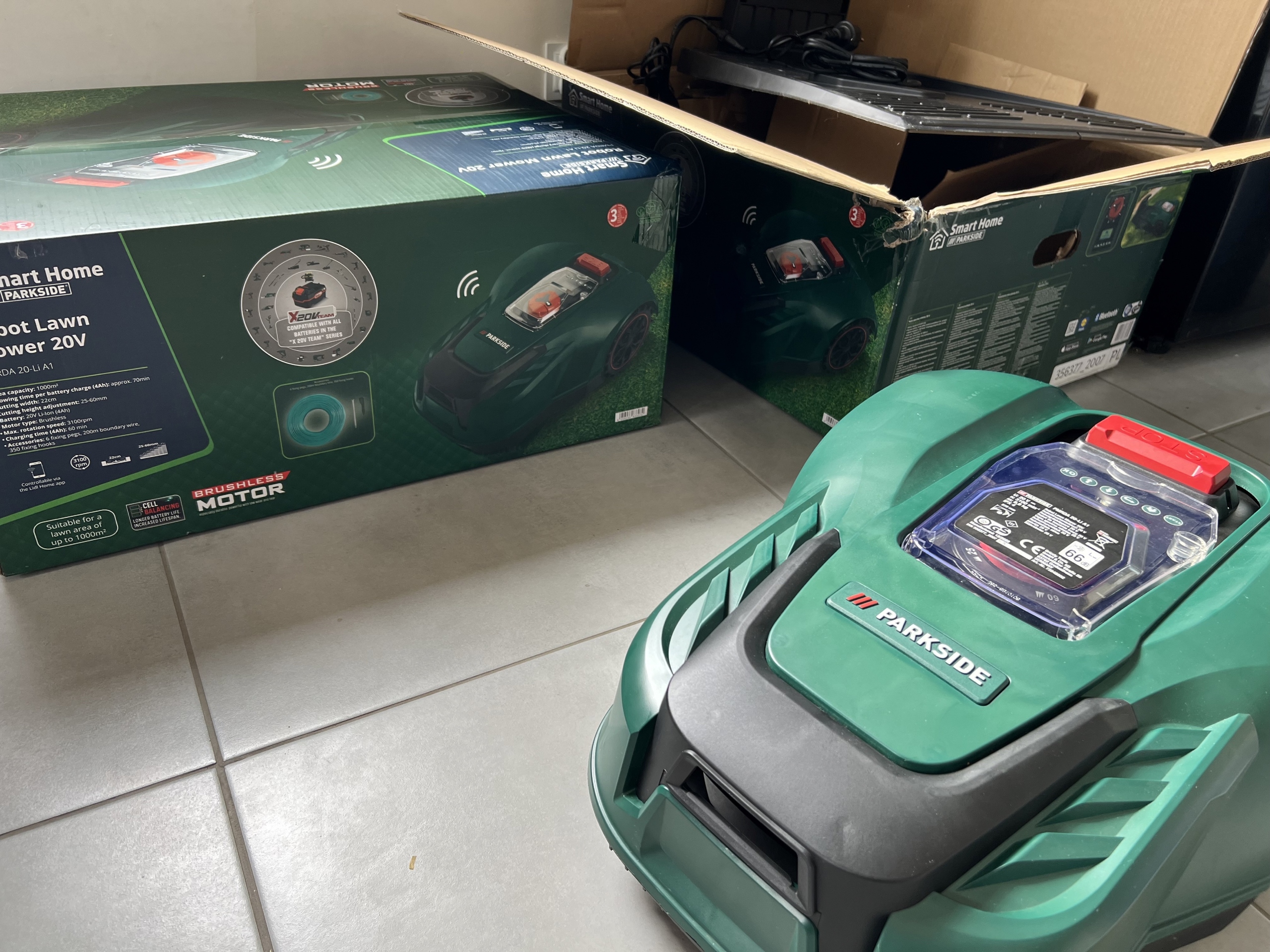 Robot koszący parkside WiFi smart Jaworzyna Śląska Kup teraz na