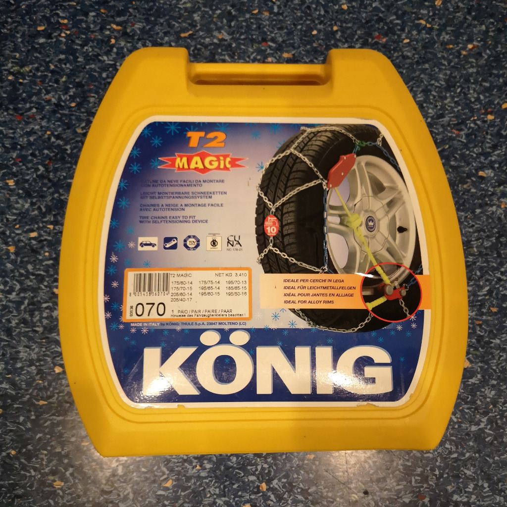 Łańcuchy śniegowe Konig T2 Magic 070 samonaciągacz Warszawa Kup