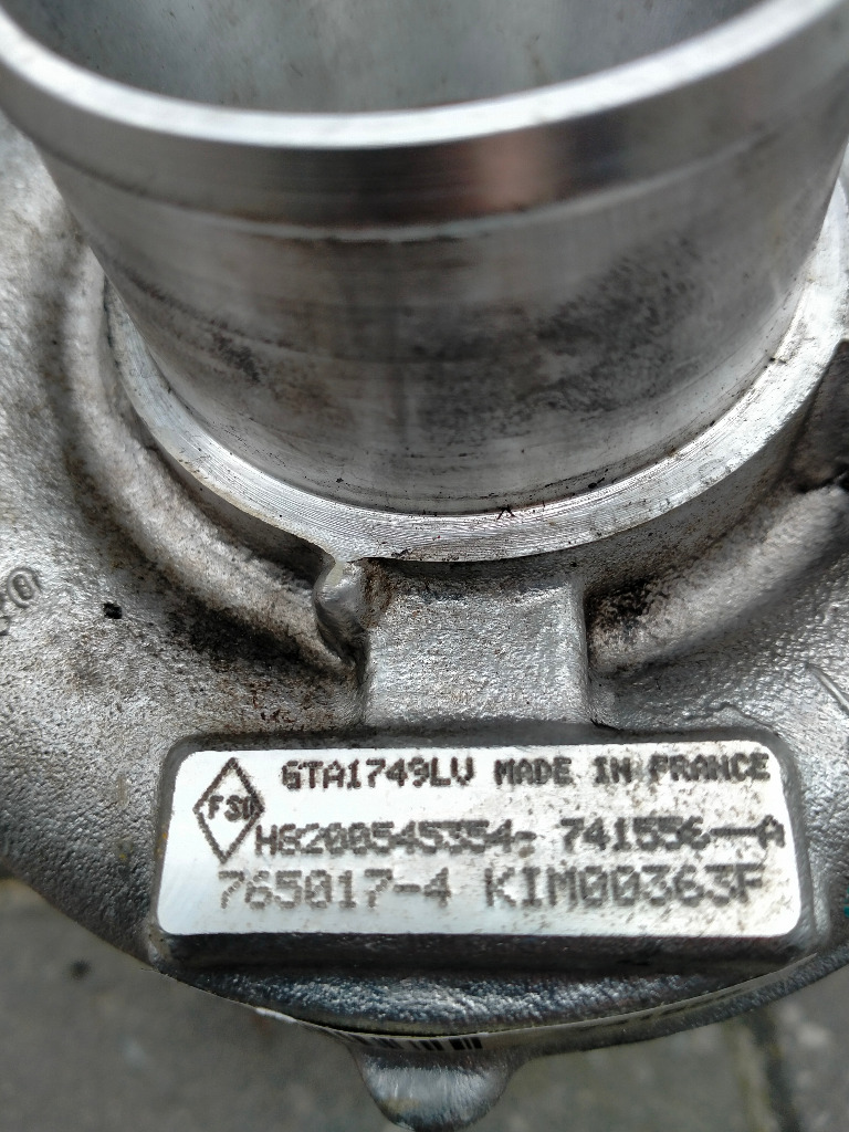 TUROSPREZARKA ТУРБІНА RENAULT 2.0 DCI H8200545354 