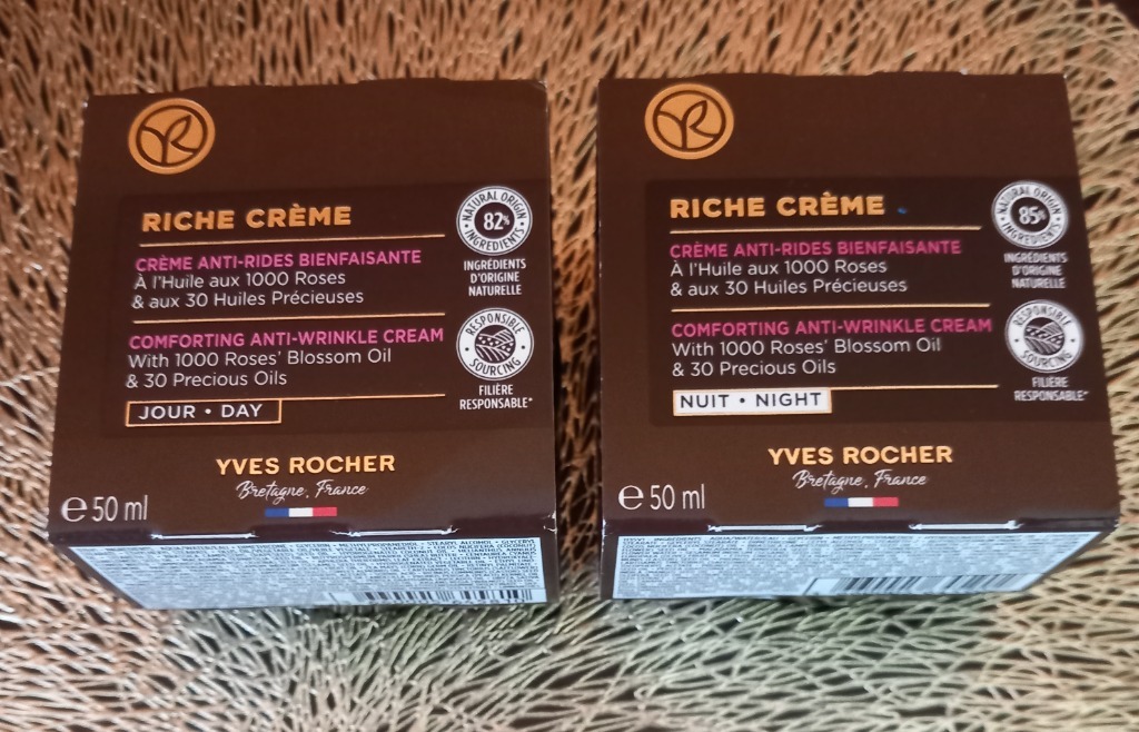 Yves Rocher Zestaw przeciwzm.Dzień+Noc Riche Creme | CIESZYN | Kup ...