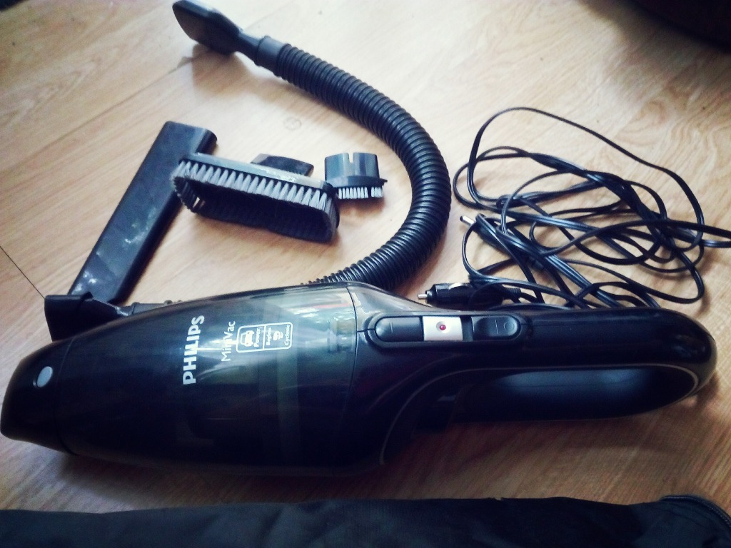 Odkurzacz samochodowy Philips MiniVac Katowice Kup teraz na Allegro