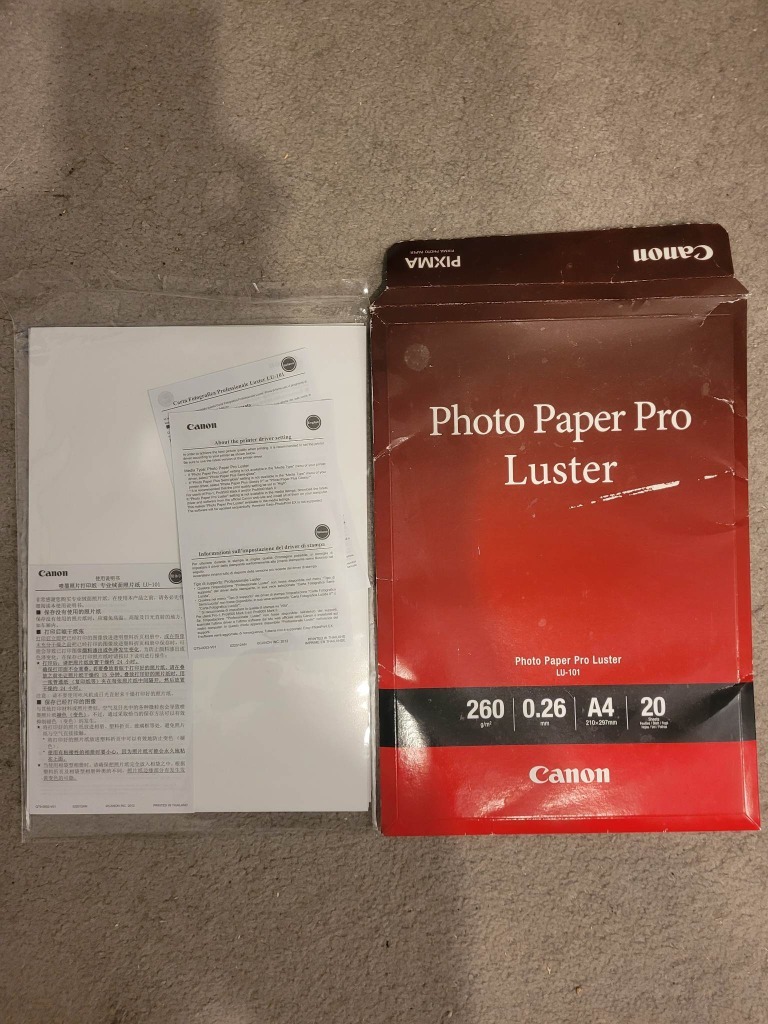 Papier CANON Pro Luster Photo LU101 260 g/m2 A4 Wrocław Kup