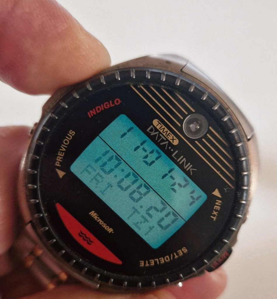 Kultowy ZEGAREK TIMEX MICROSOFT DATALINK 150 | Goleniów