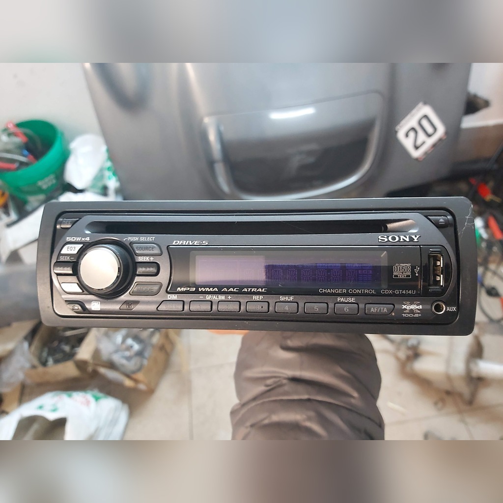 Radio samochodowe CD MP3 SONY CDX-GT414U | Warszawa | Kup teraz na ...