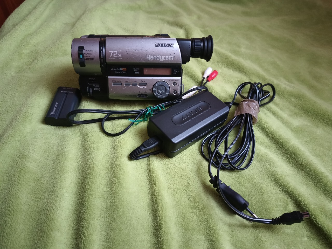 Kamera Sony Ccd Tr 840e Pal Video Hi8 Xr Nightshot Niemcza Kup
