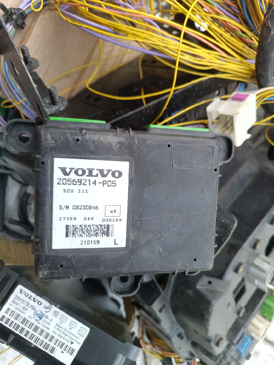 20569214 БЛОК КЕРУВАННЯ ECAS ПОДУШОК VOLVO 