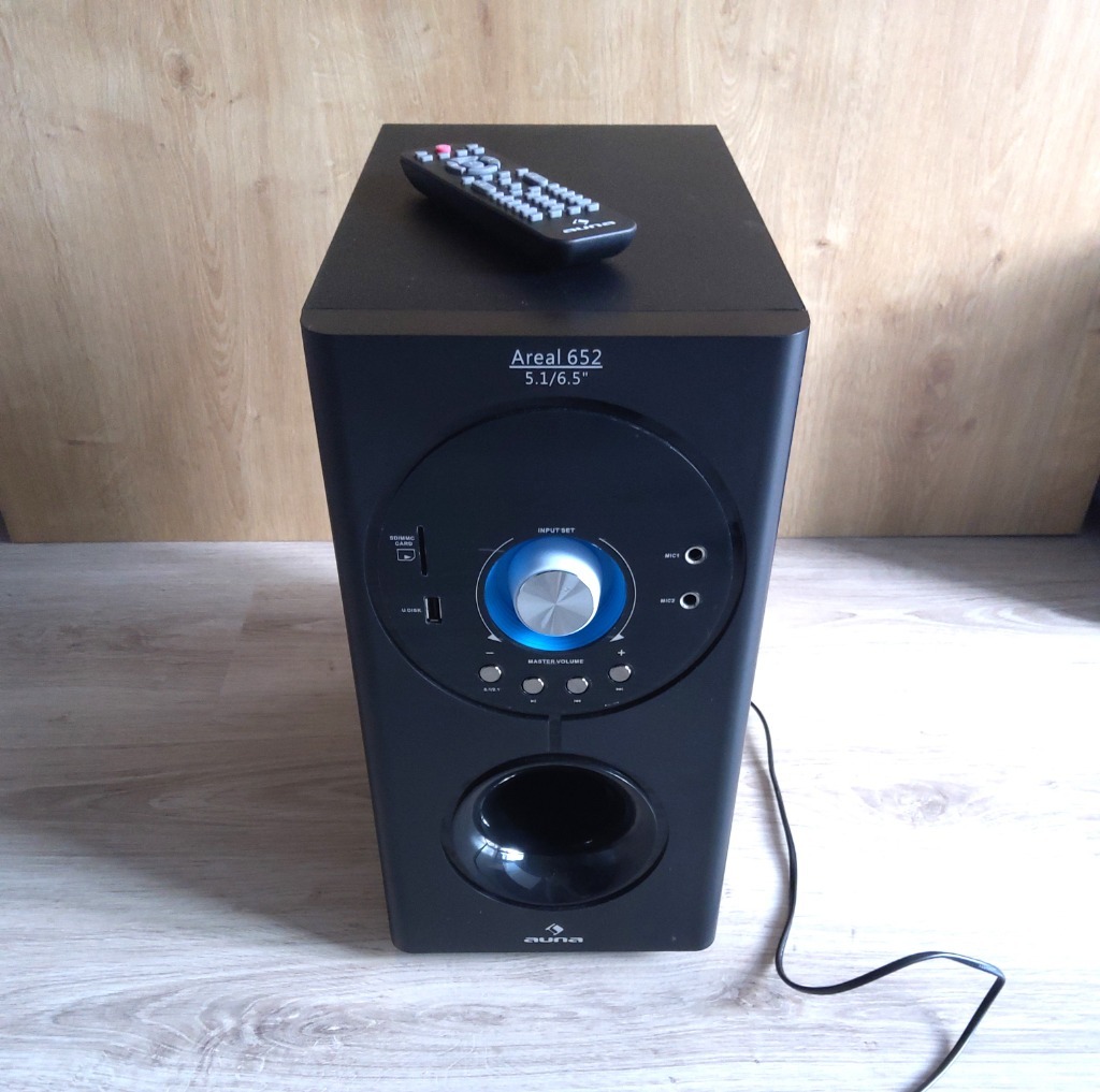 auna Areal 652 System audio 5.1 sam subwoofer Dębno Kup teraz na