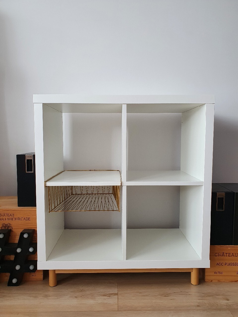 Kallax Ikea 2x2 biały mat 77x77 nogi eket brzoza Gdańsk Ogłoszenie