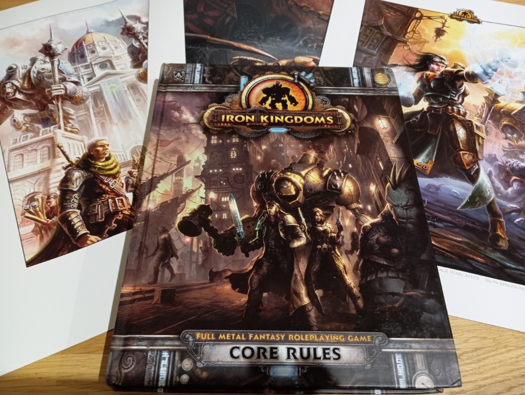 IRON KINGDOMS Core Rules podręcznik RPG Eng GoczałkowiceZdrój Kup