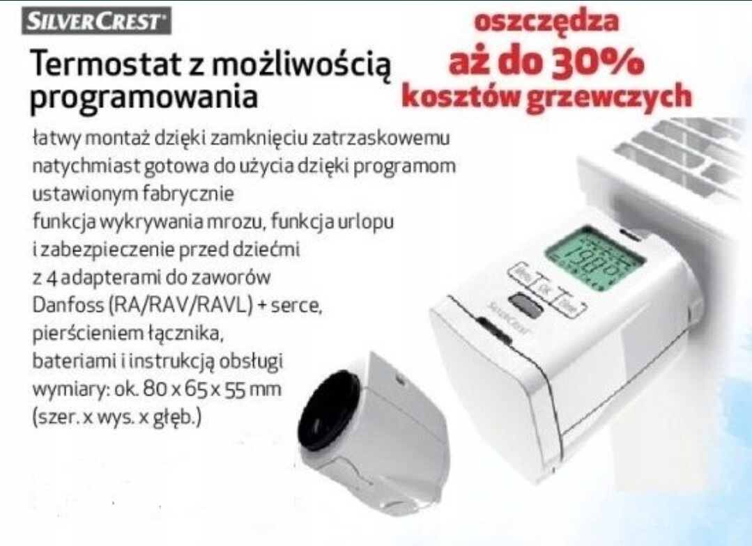 Głowica termostat grzejnikowy | Kraków Kup teraz na Allegro