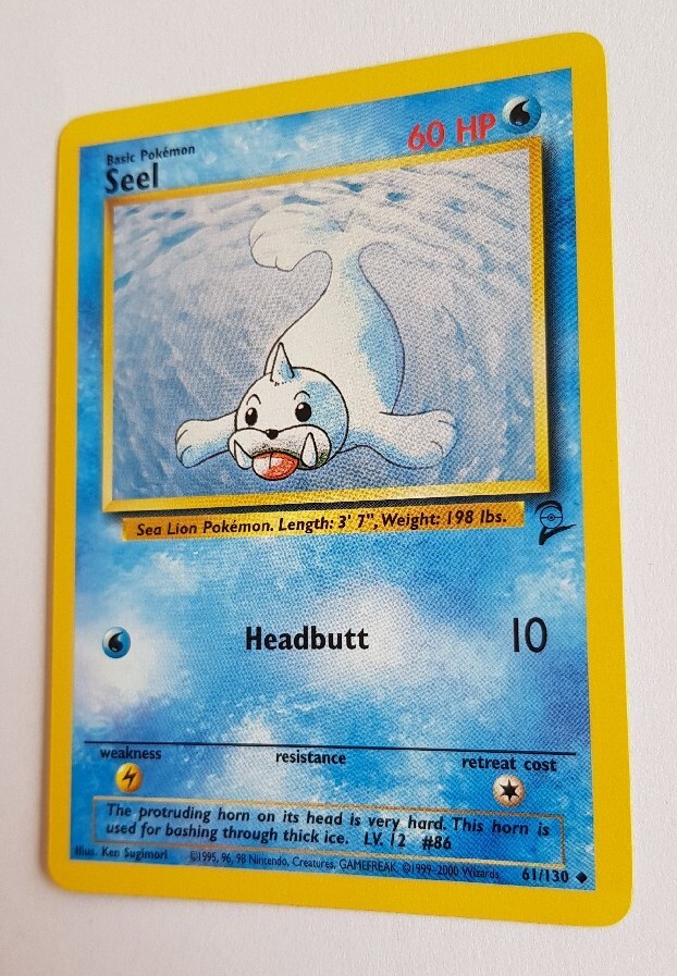 Karta Pokemon Seel 41/102 base set2 oryginał ładna | Wrocław | Kup ...