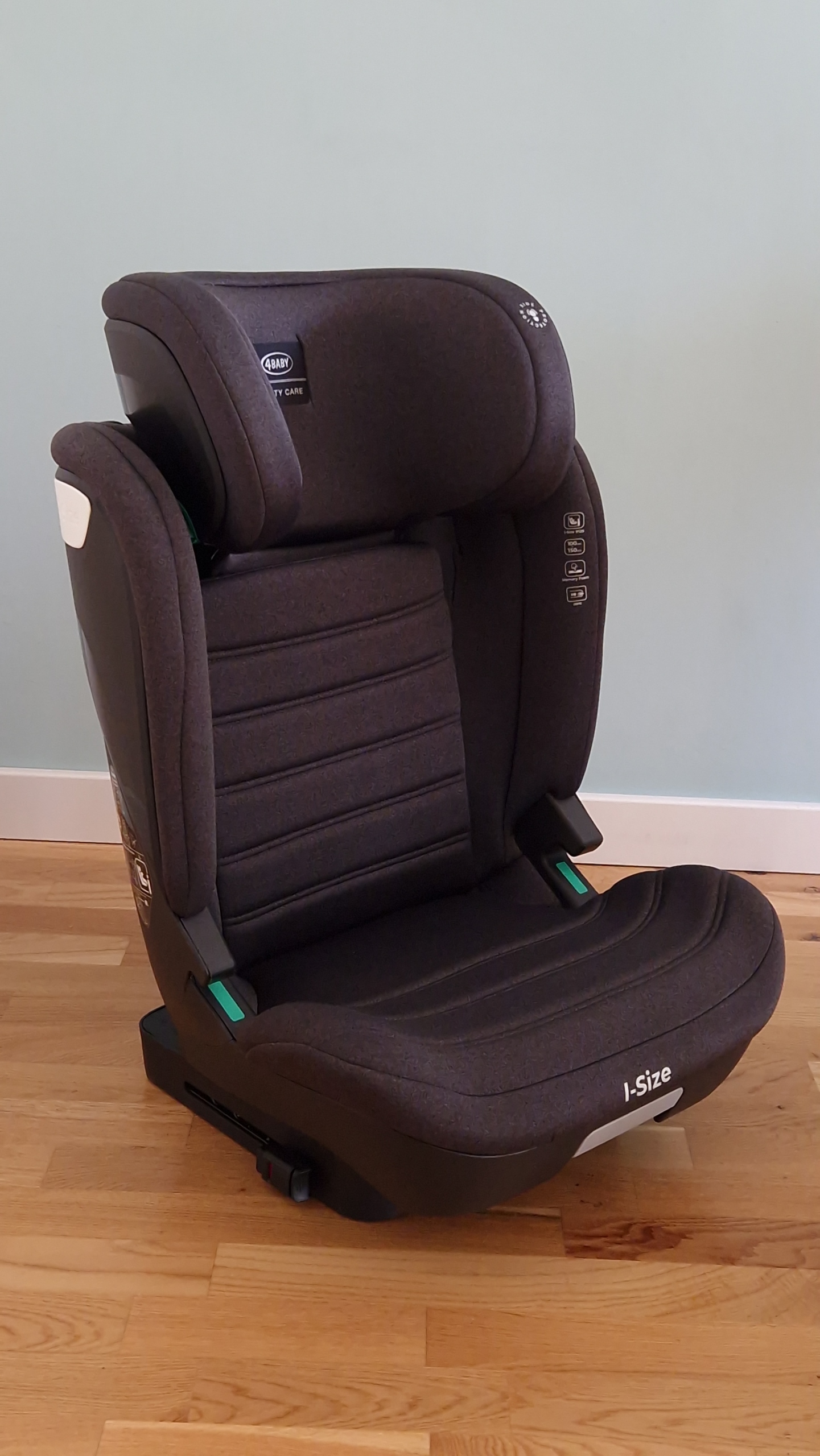 КРЕСЛО АВТО 4BABY APPFIX 15-36 KG 100-150 CM ISOFIX I-SIZE СЕРИЙ 