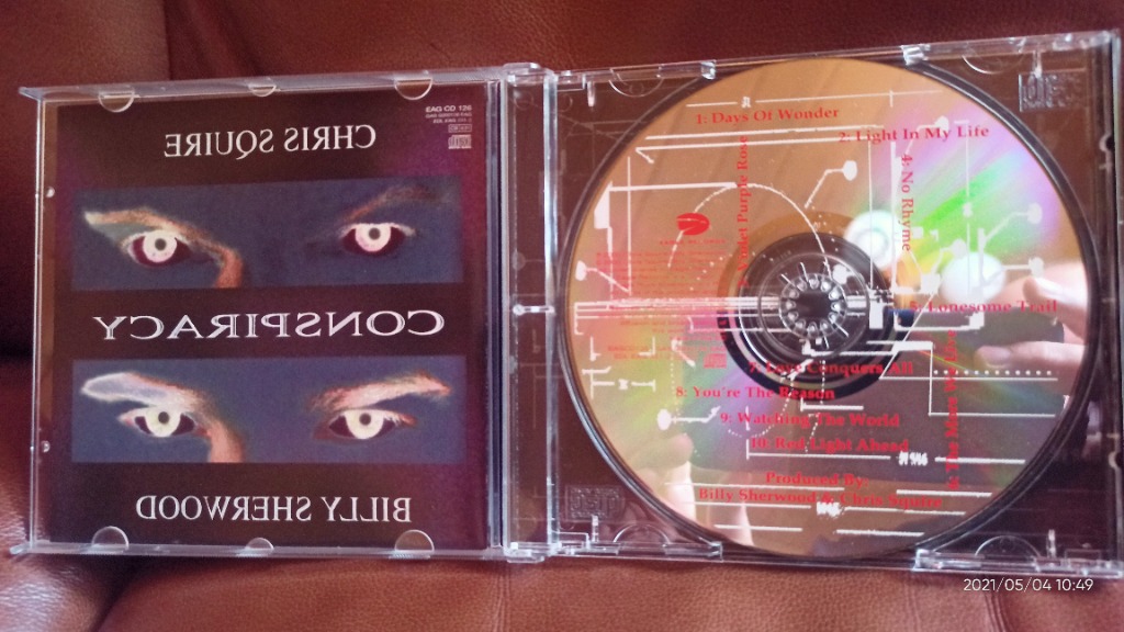 Chris Squire Billy Sherwood Conspiracy Bedzin Licytacja Na Allegro Lokalnie