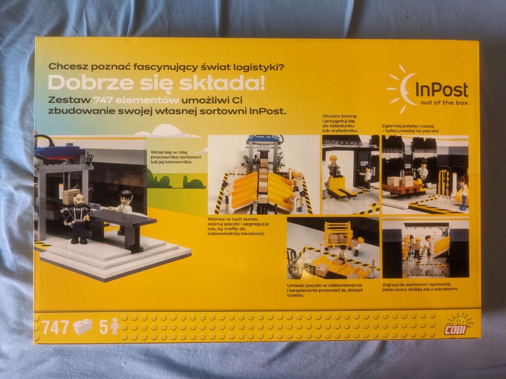 Set Cobi 1326 – Centre De Tri Inpost – Édition Limitée – Neuf