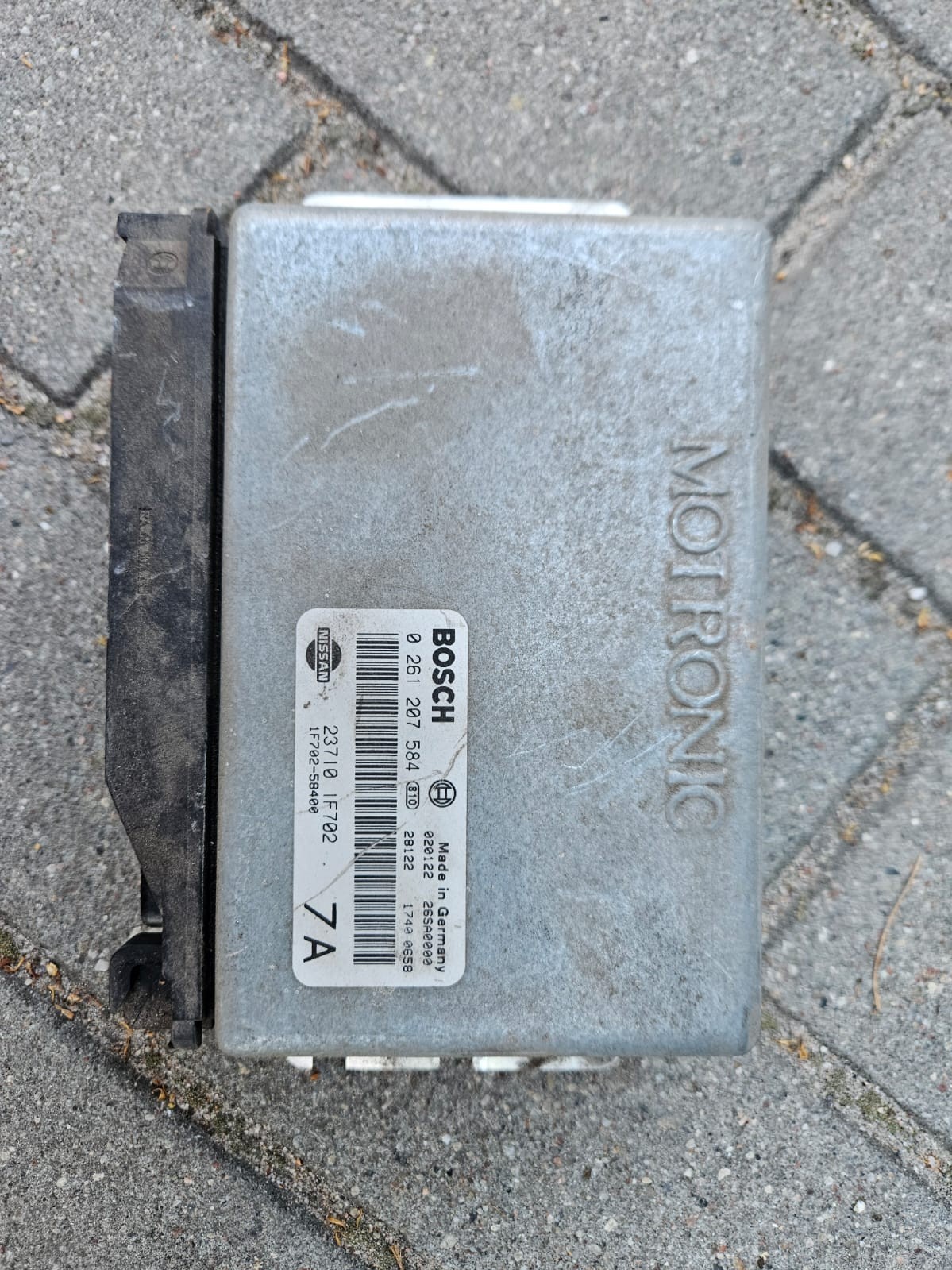 БЛОК КЕРУВАННЯ ДВИГУНА NISSAN 0261207584 23710 1F702 