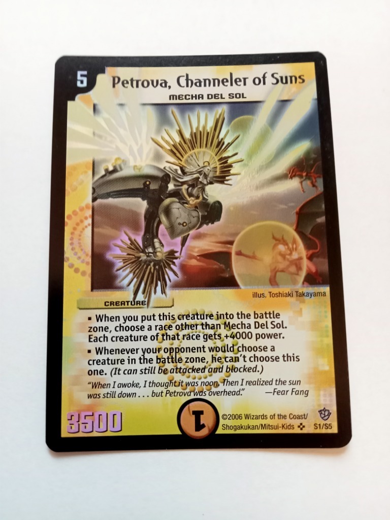 Duel Masters, Petrova, Channeler of Suns Warszawa Kup teraz na