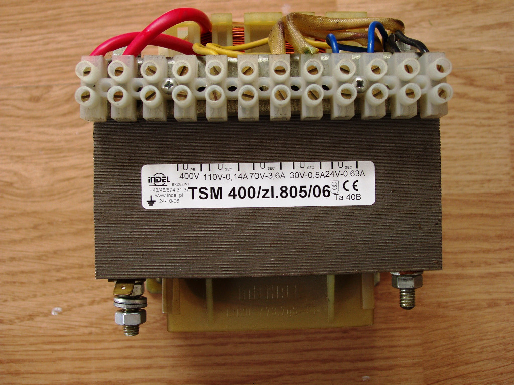 Transformator TSM 400-marki INDEL. | Mielec | Kup teraz na Allegro Lokalnie