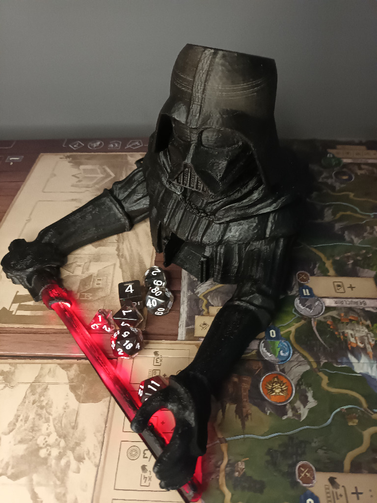 Dice Tower Darth Vader LED RGB podświetlane Warszawa Kup teraz na Allegro Lokalnie