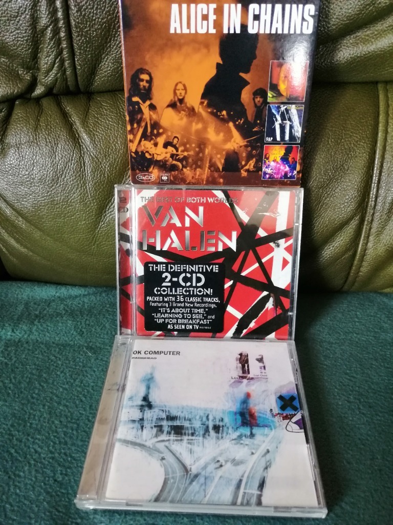 Alice In Chains, Van Halen ,Radiohead Mrągowo Kup teraz na Allegro