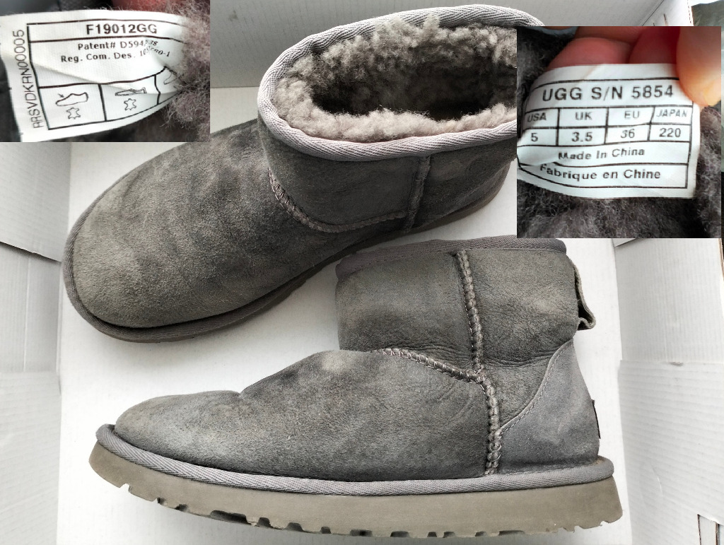 UGG Classic Mini for Women 36 uk3 5 Grey Szare Warszawa Kup