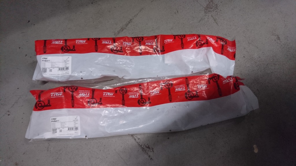 TRW PHB411 ПАТРУБКИ ЕЛАСТИЧНЕ PEUGEOT 206 ПЕРІД 