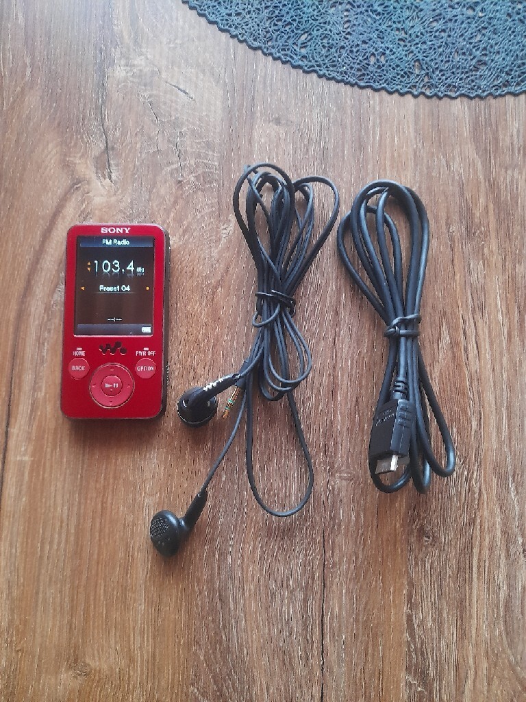 SONY WALKMAN NWZE436F RADIO SŁUCHAWKI Przemyśl Kup teraz na
