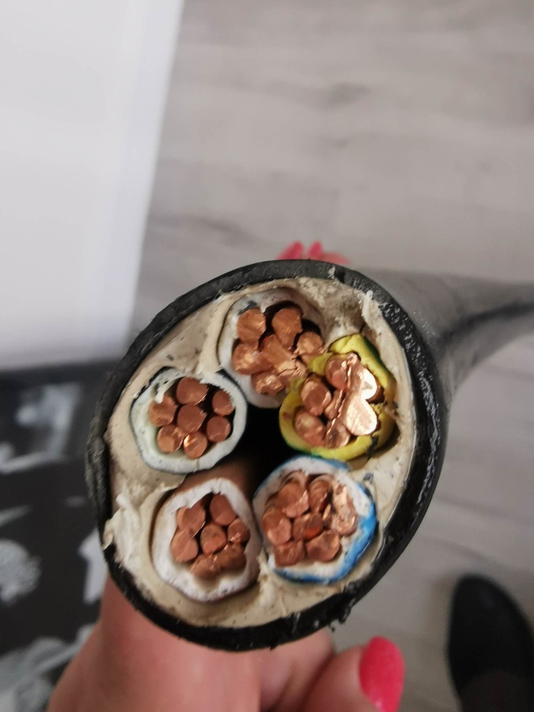 Przewód YKY 0,6/1kV 5x25mm2 ELEKTROKABEL 33M Warszawa Kup teraz na
