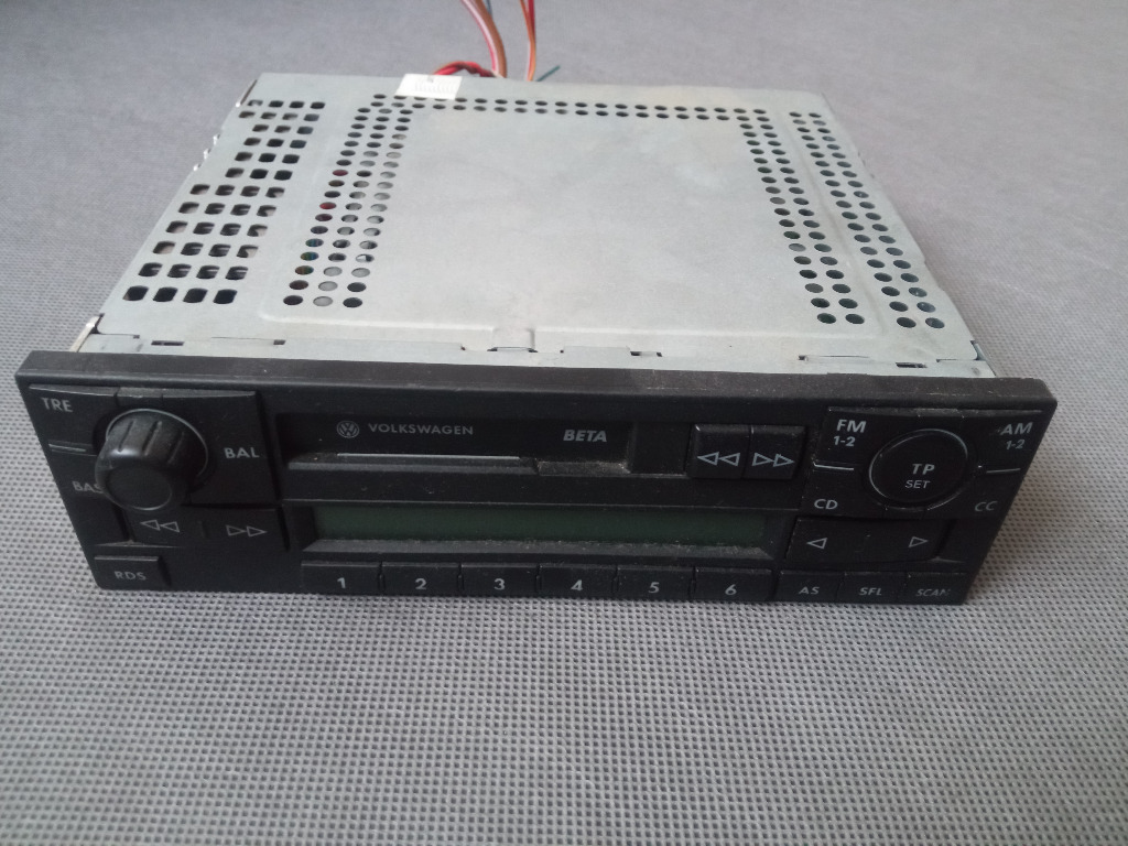 VW BETA VOLKSWAGEN PHILIPS РАДІО АВТОМОБІЛЬНИЙ ОРИГІНАЛ 1J0035152E 