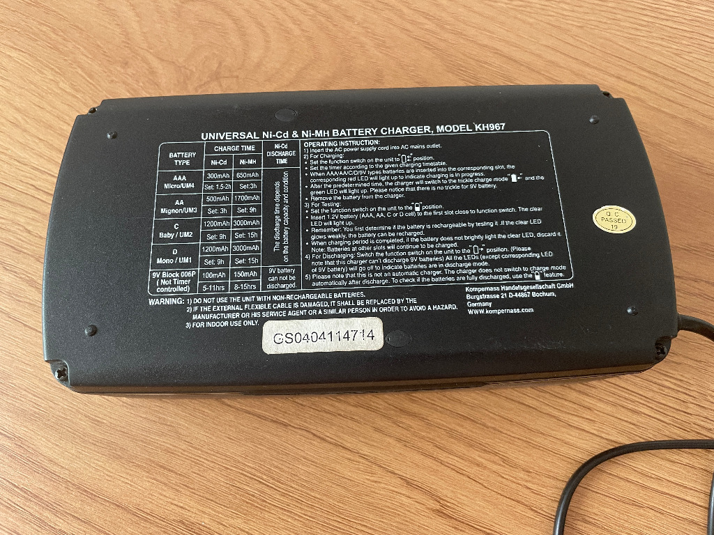 Ładowarka Tronic KH967 uniwersalna do akumulatorów Tczewskie Łąki Kup teraz na Allegro Lokalnie