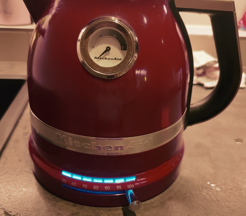 KitchenAid czajnik czerwony z termometrem | | teraz na