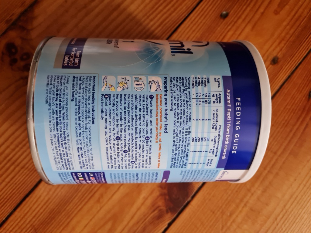 Mleko Aptamil PEPTI 1 Cow's milk allergy 800g Kliniska Wielkie