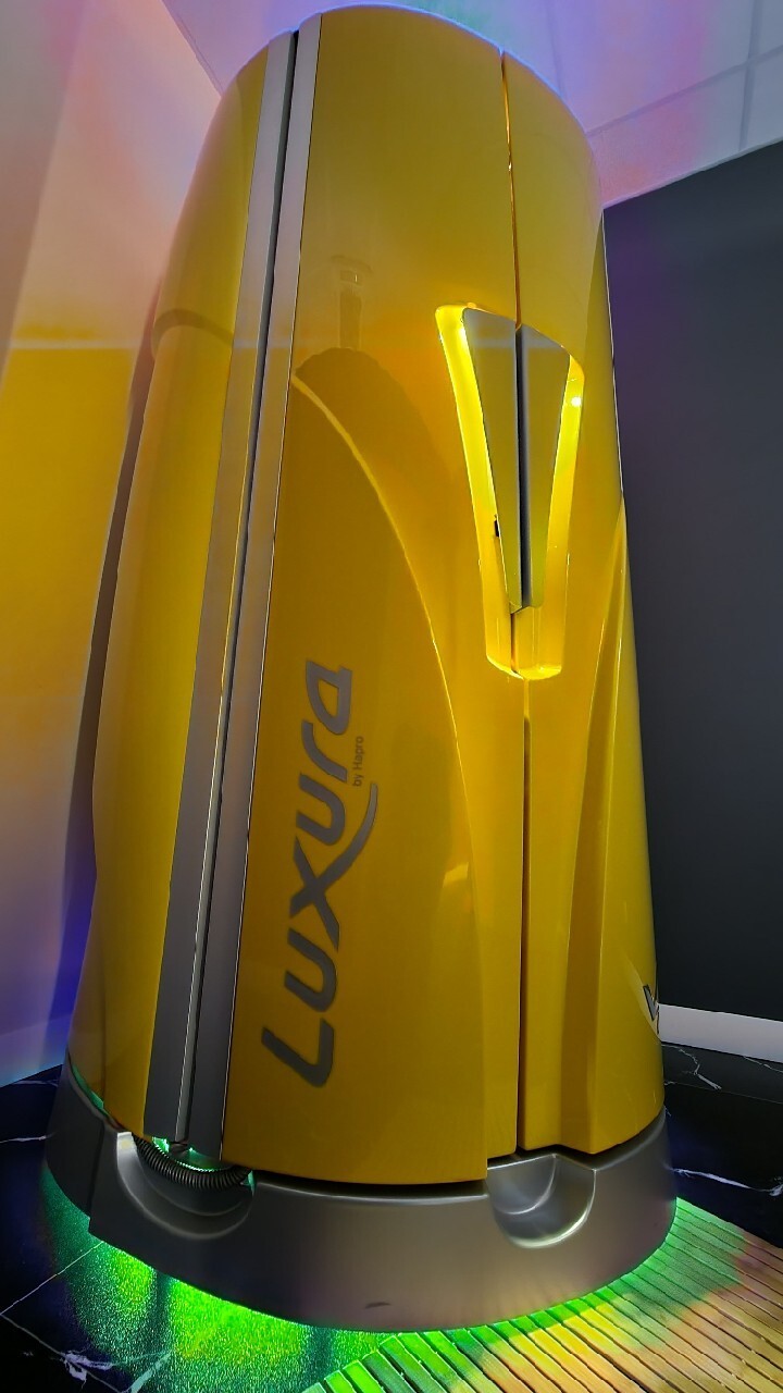 Solarium Luxura V7 XL stojące tuba Białystok Kup teraz na Allegro