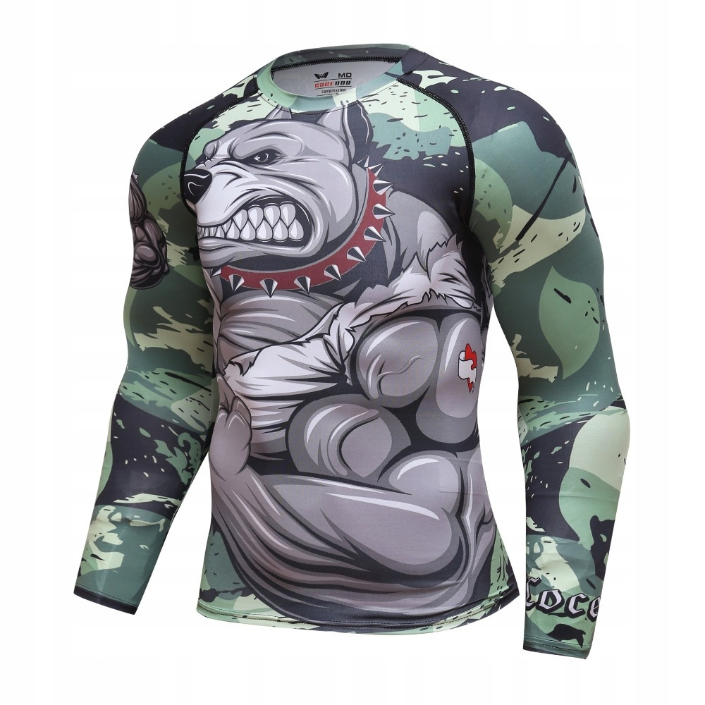 Koszulka Mma Pitbull Rashguard Na Silownie Roz Xxl Kup Teraz Za 60 00 Zl Chiny Allegro Lokalnie