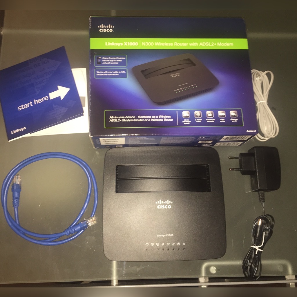 Cisco Router Modem Linksys X1000 ADSL2 Neostrada Ostróda Kup teraz