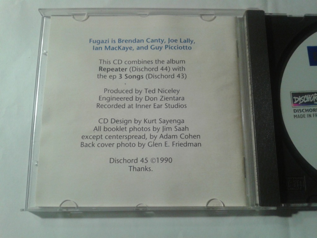 Fugazi Repeater + 3 Songs Radom Kup teraz na Allegro Lokalnie