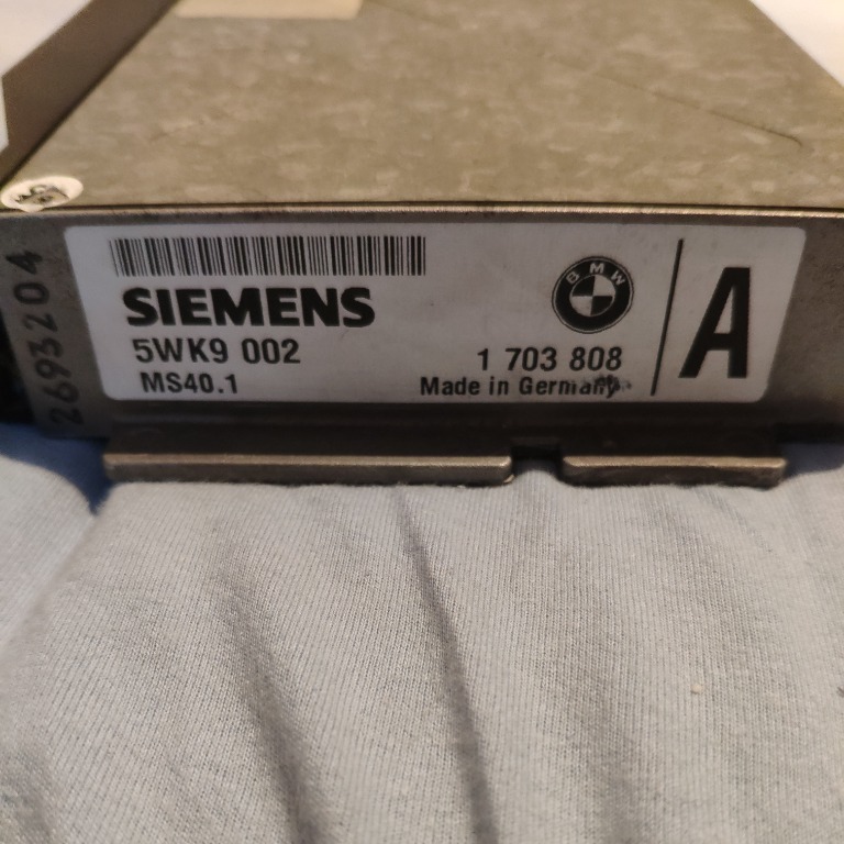 Sterownik siemens 5wk9 002 ms40.1 | warszawa | Kup teraz na Allegro ...