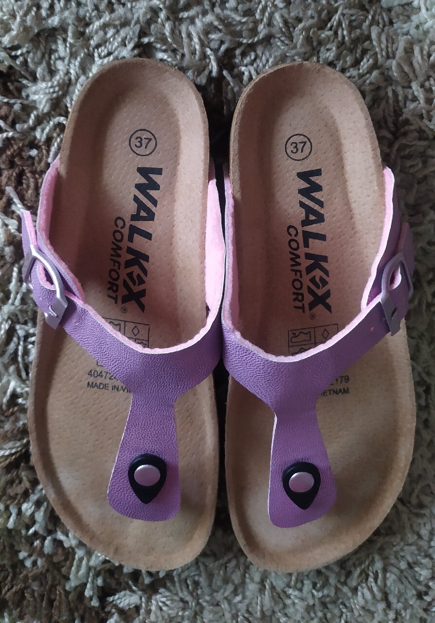 Klapki damskie Walkx comfort nowe 37/37,5 Warszawa Kup teraz na