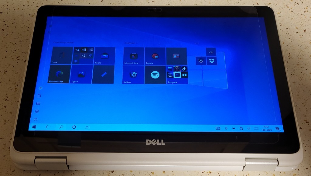 Zdjęcie oferty:  Dell Inspiron 11" 2w1 f.tablet 8GB, SSD128GB+ 1TB