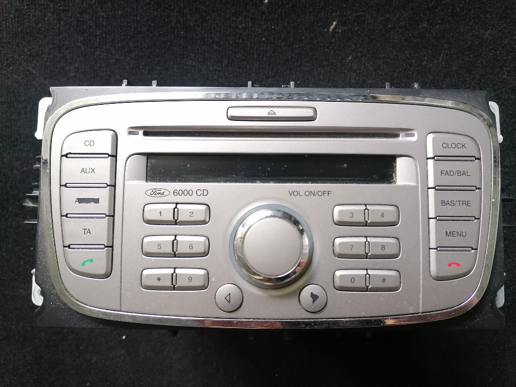 Radio FORD 6000cd Galaxy S-max Mondeo + KOD | Ruchocin | Kup teraz na ...