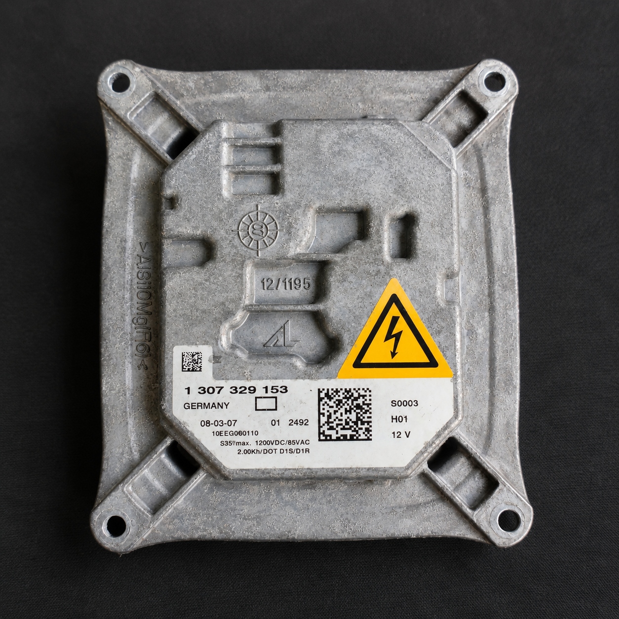 ПЕРЕТВОРЮВАЧ КСЕНОН BMW E92 ПЕРЕД РЕСТАЙЛОМ 1307329153 OEM 