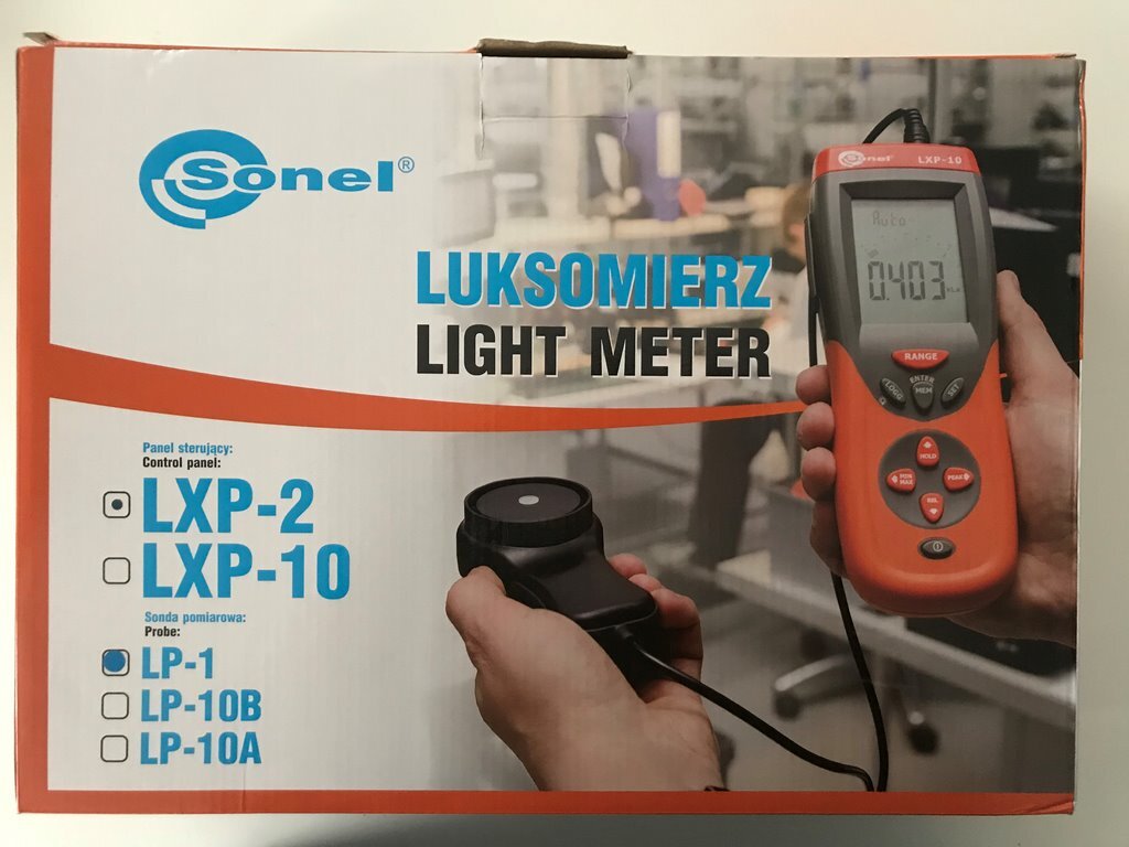 nowy Luksomierz SONEL LXP-2 z sondą | Gdańsk | Kup teraz na Allegro ...