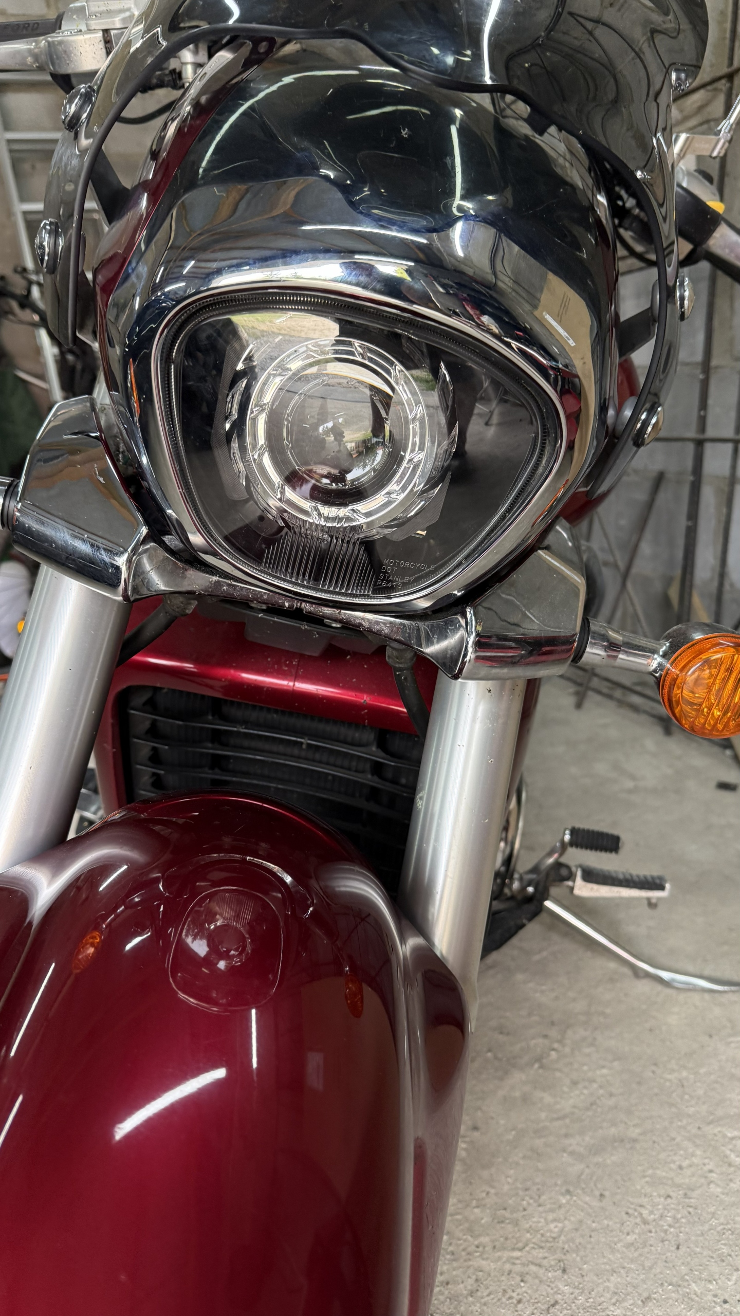 ПЕРЕРОБКА ФАРИ SUZUKI VZR1800 M109R | BI-LED | ГАРАНТІЯ | ФАКТУРА ПДВ 